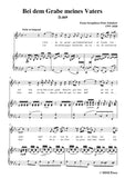 Schubert-Bei dem Grabe meines Vaters,D.469