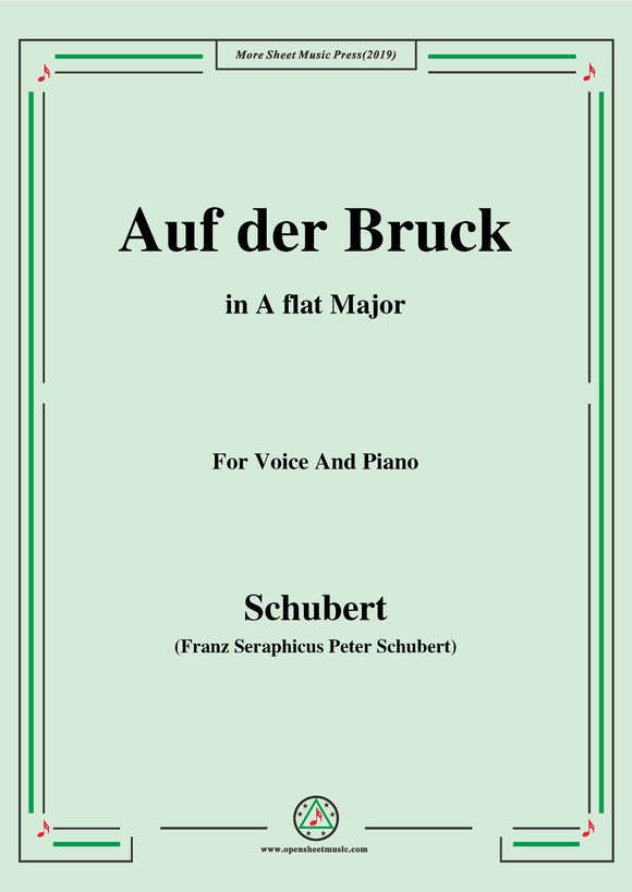 Schubert-Auf der Bruck,Op.93 No.2