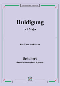 Schubert-Huldigung