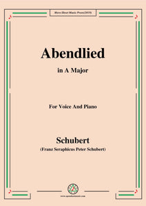 Schubert-Abendlied