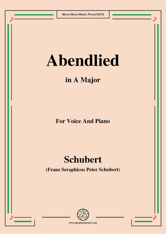 Schubert-Abendlied