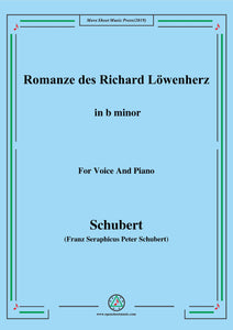 Schubert-Romanze des Richard Löwenherz,Op.86(D.907)