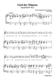 Schubert-Lied der Mignon,from 'Wilhelm Meister',Op.62(D.877) No.2