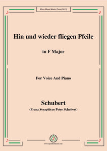 Schubert-Hin und wieder fliegen Pfeile