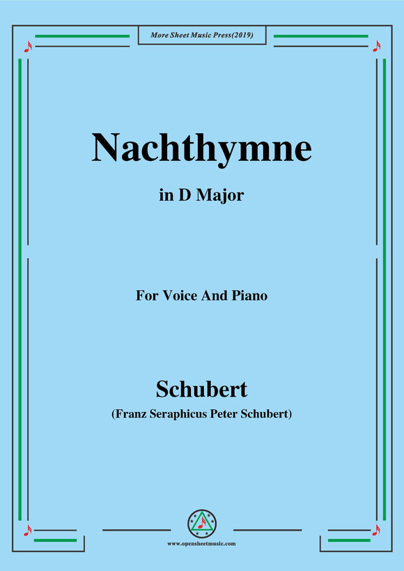 Schubert-Nachthymne
