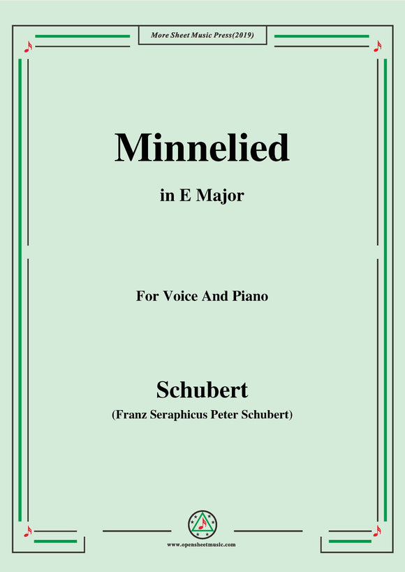 Schubert-Minnelied