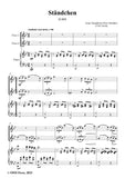 Schubert-Standchen(Hark,Hark!The Lark),D.889,for 2 Flutes&Piano