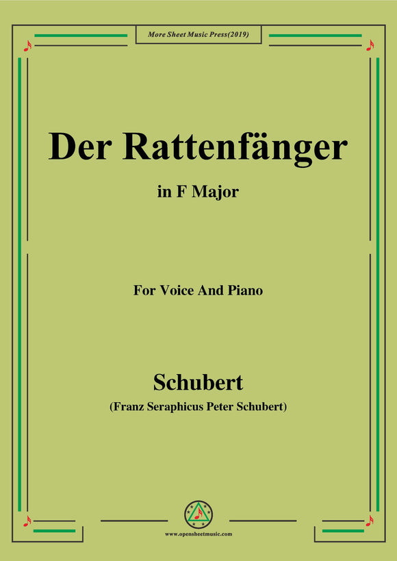 Schubert-Der Rattenfänger
