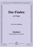 Schubert-Das Finden