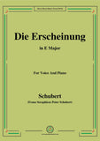 Schubert-Die Erscheinung,Op.108 No.3