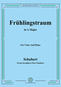 Schubert-Frühlingstraum,from 'Winterreise',Op.89(D.911) No.11