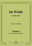 Schubert-Im Walde,Op.93 No.1