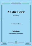 Schubert-An die Leier(To My Lyre),Op.56 No.2