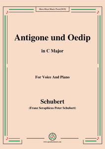 Schubert-Antigone und Oedip,Op.6 No.2