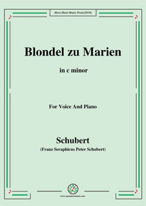 Schubert-Blondel zu Marien
