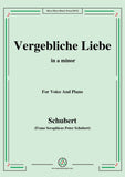 Schubert-Vergebliche Liebe,Op.173 No.3