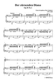 Schubert-Der Zürnenden Diana,Op.36 No.1