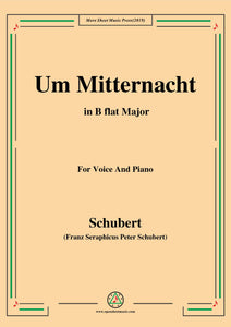 Schubert-Um Mitternacht(At Midnight),Op.88 No.3