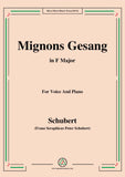 Schubert-Mignons Gesang
