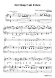 Schubert-Der Sänger am Felsen