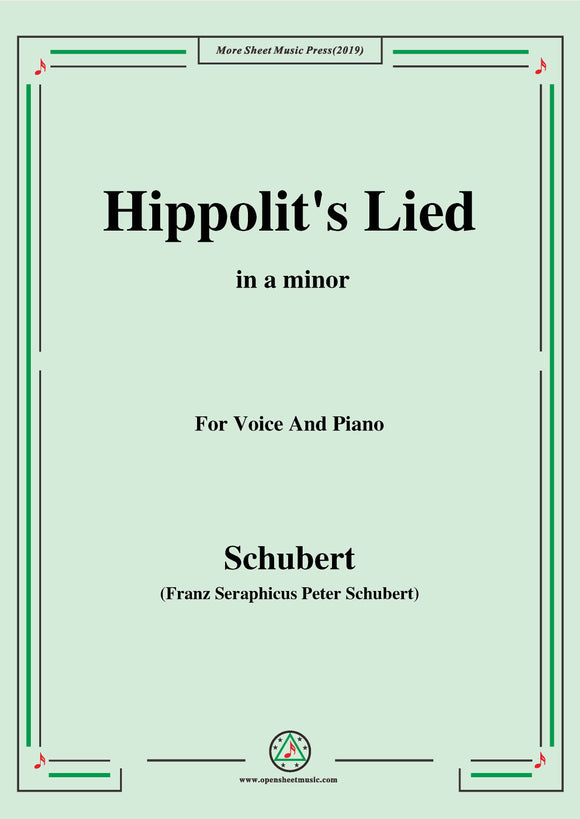 Schubert-Hippolit's Lied
