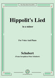 Schubert-Hippolit's Lied