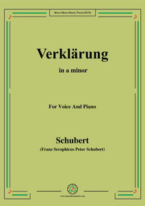 Schubert-Verklärung