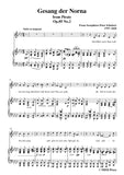 Schubert-Gesang der Norna,Op.85 No.2