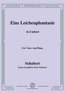Schubert-Eine Leichenphantasie,D.7