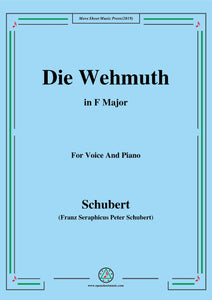 Schubert-Die Wehmuth