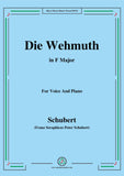 Schubert-Die Wehmuth