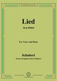 Schubert-Lied(Mutter geht durch ihre Kammern),D.373