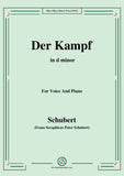 Schubert-Der Kampf,Op.110