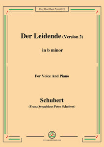 Schubert-Der Leidende (The Sufferer,Version 2),D.432