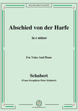 Schubert-Abschied von der Harfe