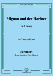 Schubert-Mignon und der Harfner (duet)