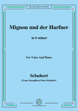Schubert-Mignon und der Harfner (duet)