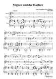 Schubert-Mignon und der Harfner (duet)