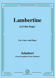 Schubert-Lambertine