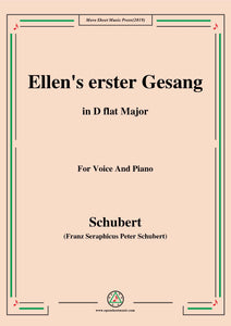 Schubert-Ellen's erster Gesang I,Op.52 No.1