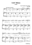 Schubert-Lieb Minna(Darling Minna),D.222