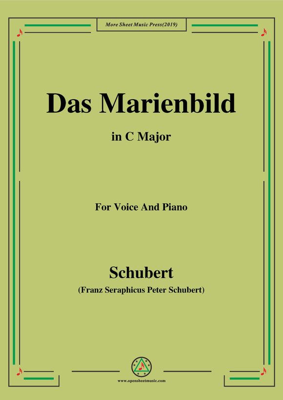 Schubert-Das Marienbild