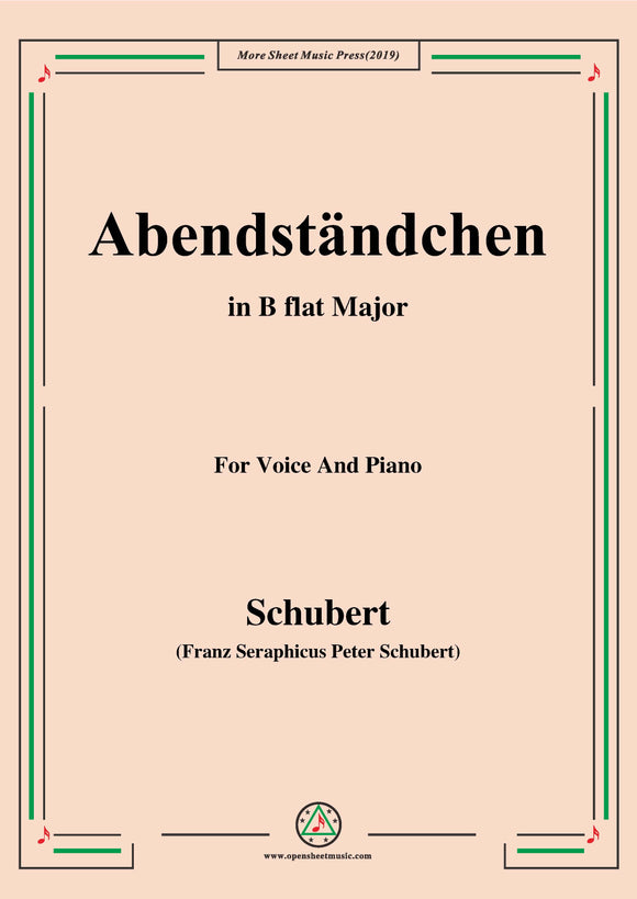Schubert-Abendständchen