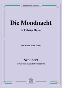 Schubert-Die Mondnacht