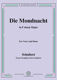 Schubert-Die Mondnacht