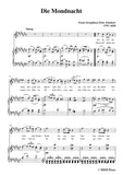 Schubert-Die Mondnacht