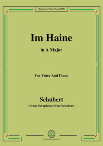 Schubert-Im Haine,Op.56 No.3