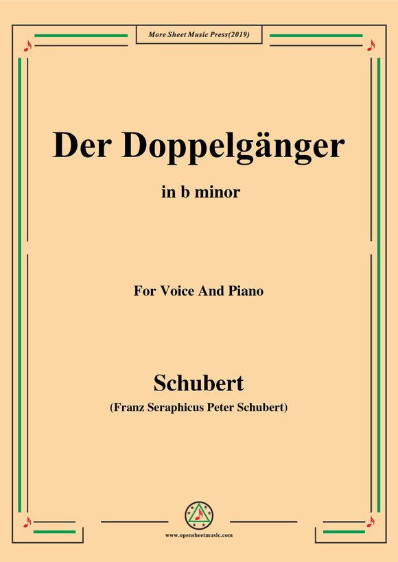 Schubert-Der Doppelgänger