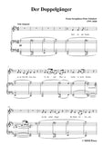 Schubert-Der Doppelgänger