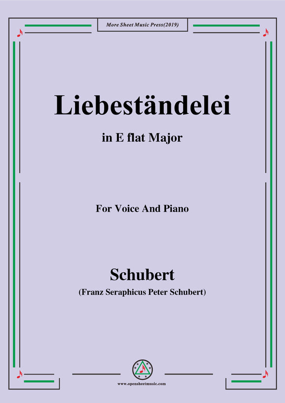 Schubert-Liebeständelei